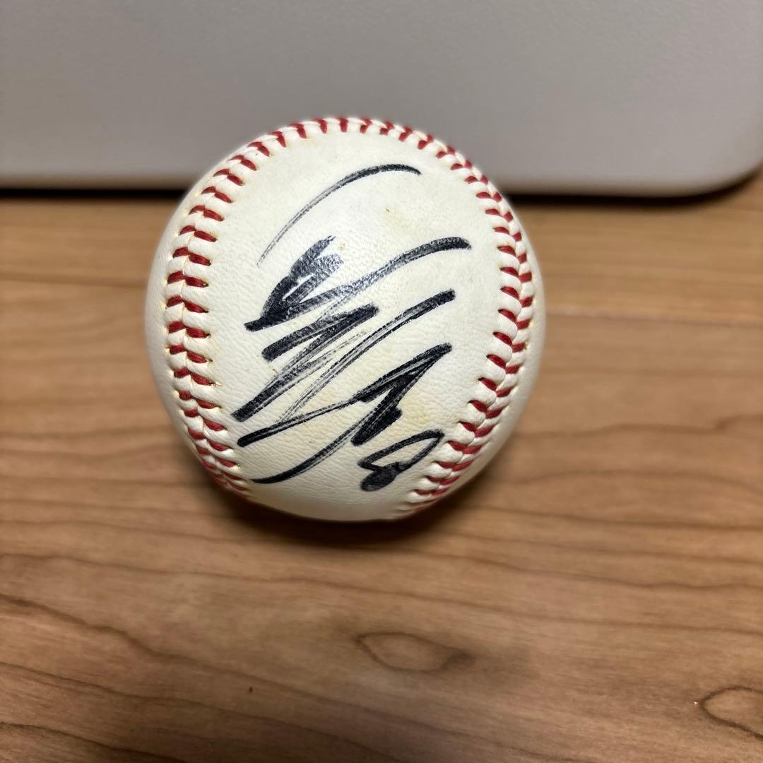 山本浩二 カープ　サインボール