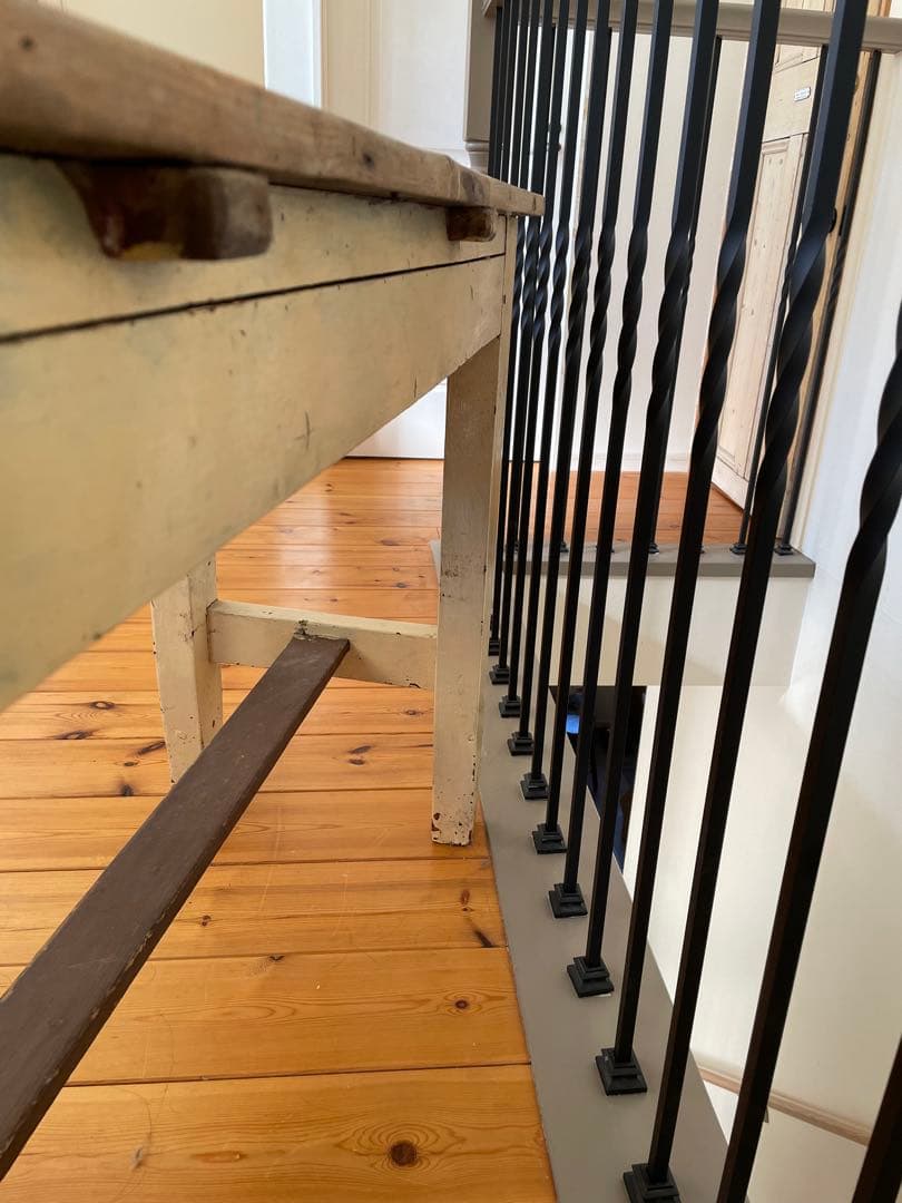 アンティークデスク　アンティークテーブル　店舗什器　シャビーシック