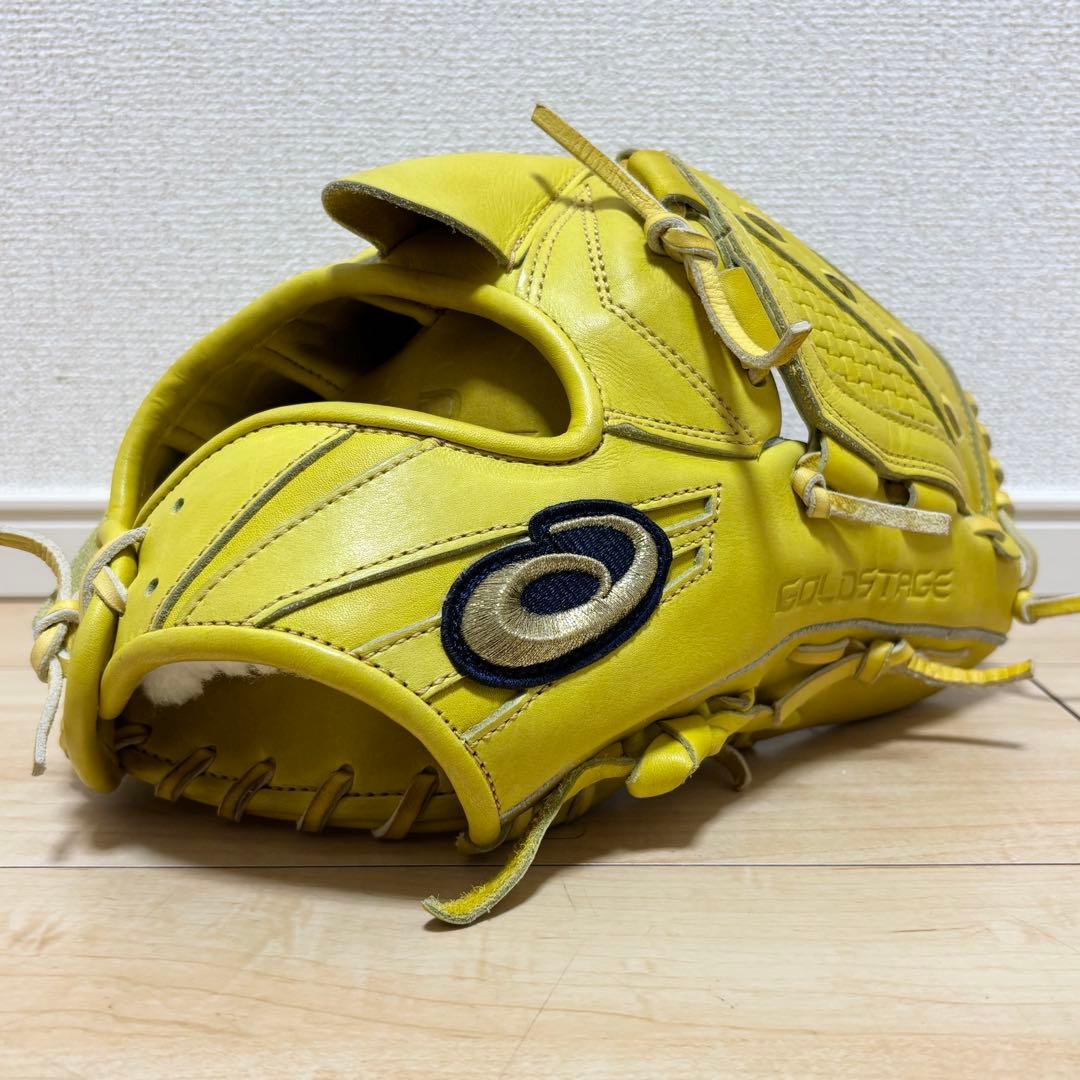 asics アシックス GOLDSTAGE ゴールドステージ 硬式投手用 美品