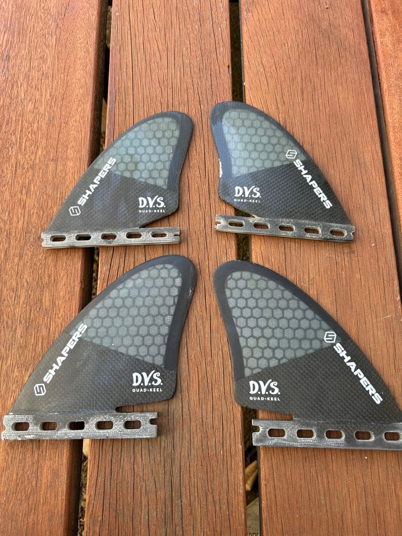 SHAPERS D.V.S QUAD KEE フィン 約10インチ