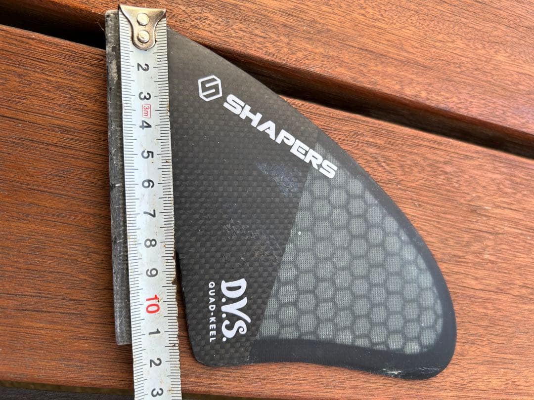 SHAPERS D.V.S QUAD KEE フィン 約10インチ