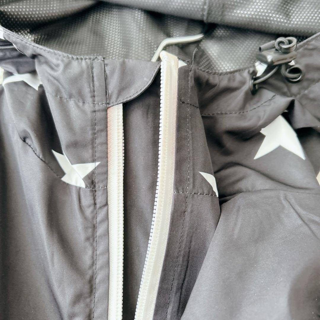 V12 ゴルフ ナイロン ジャケット ジャンパー ブルゾン パーカー 星柄