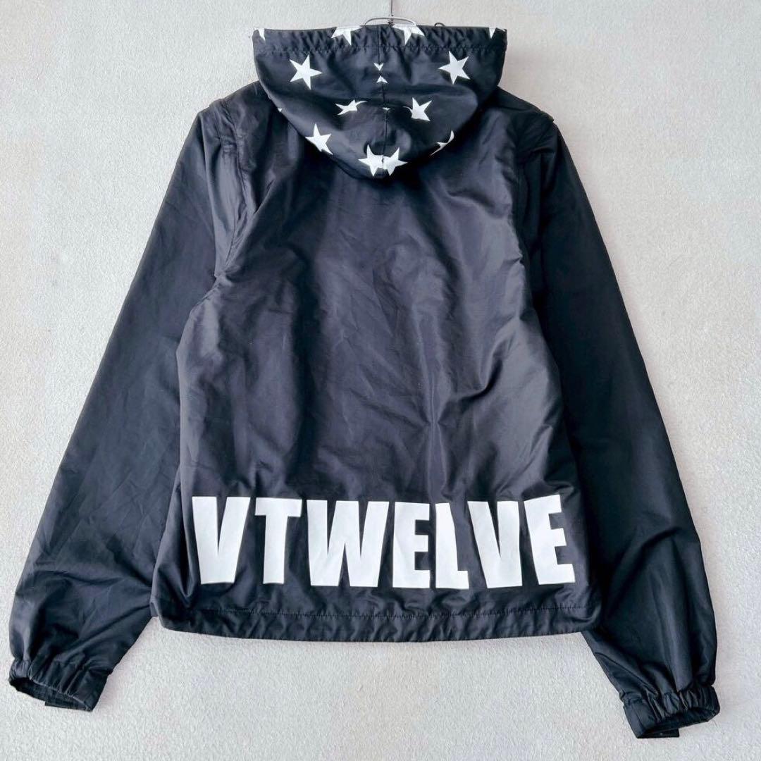 V12 ゴルフ ナイロン ジャケット ジャンパー ブルゾン パーカー 星柄