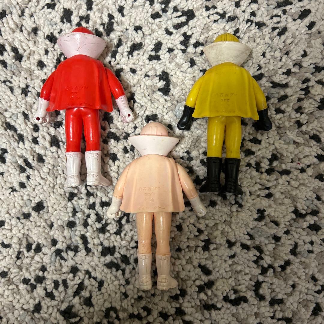 当時物 ソフビ ゴレンジャー 2体セット ポピー