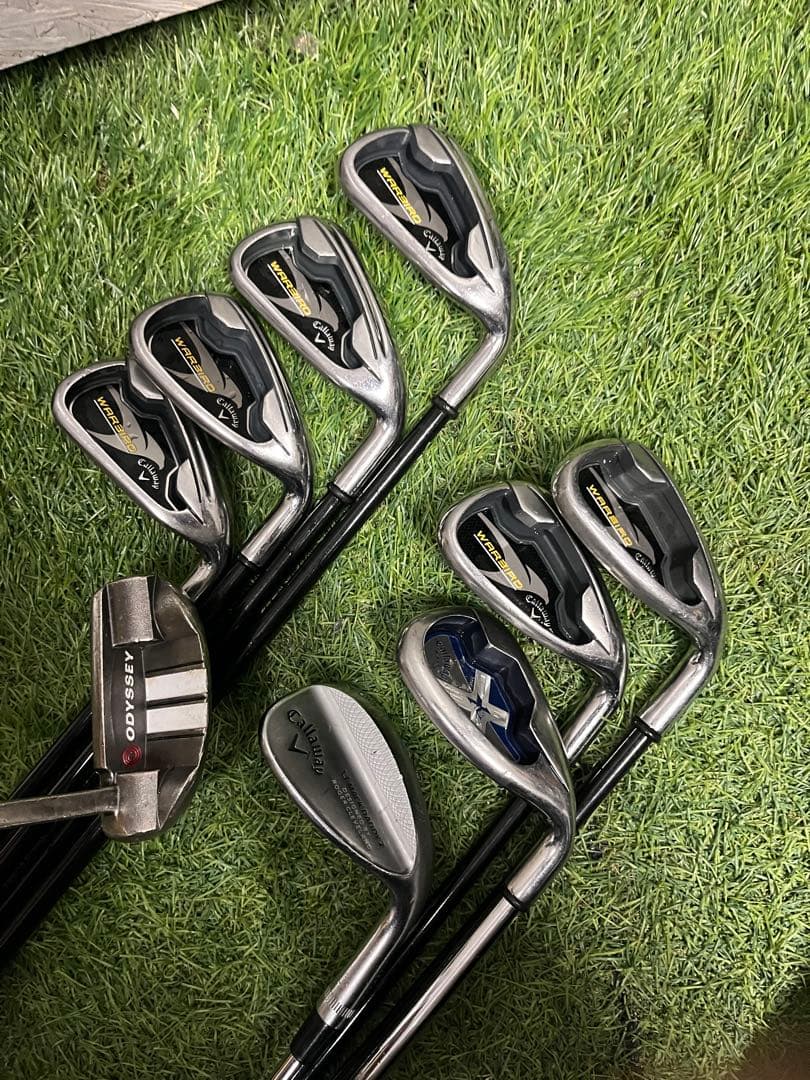 優しい キャロウェイ ウォーバード メンズ R クラブセット ゴルフクラブ