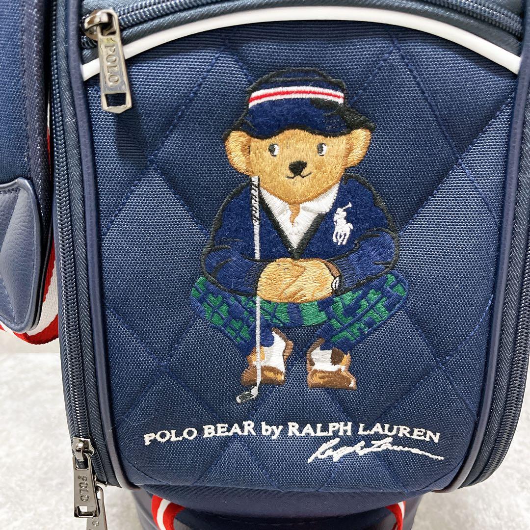 POLO BEAR ポロベア ラルフローレン ゴルフ キャディバッグ ネイビー