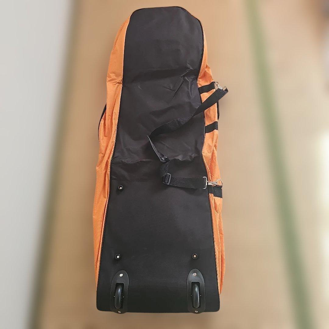 新品未使用　PGM トラベルケース　キャディバッグ オレンジ/黒