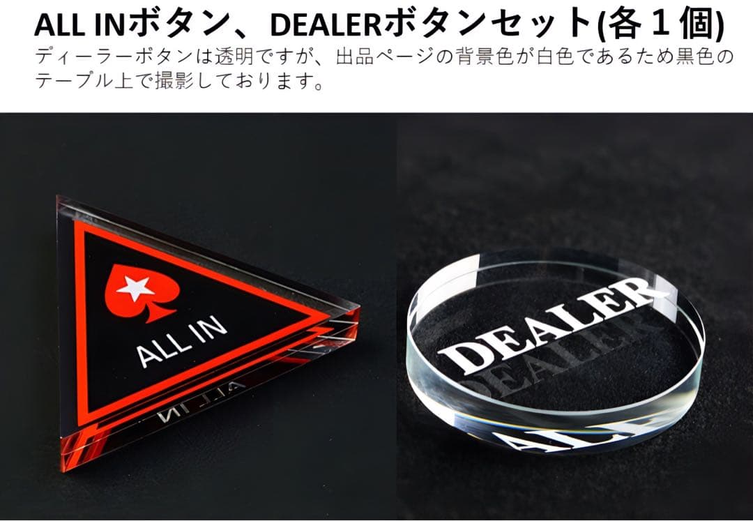 ポーカーテーブルセット　青