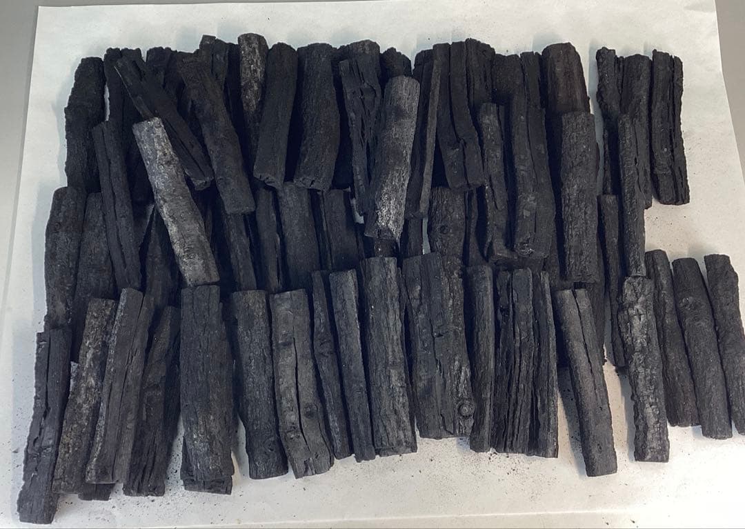 割管　40本　風炉用　くぬぎ　椚　組炭　国産　炭手前