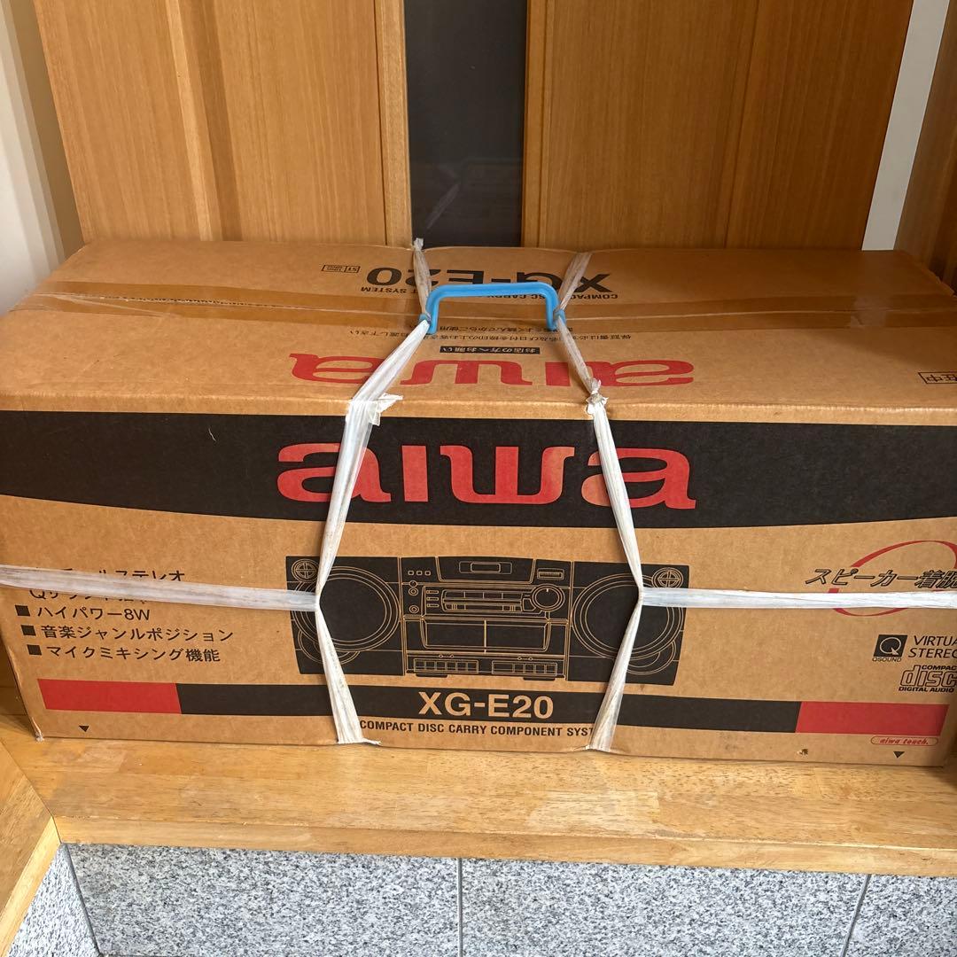 【新品　未開封】　aiwa ラジカセXG-E20