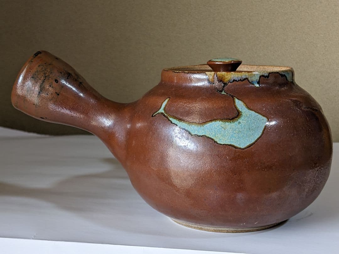 ♦民藝 益子焼 用の美 陶芸 茶器 急須 古美術品 骨董品 アンティーク