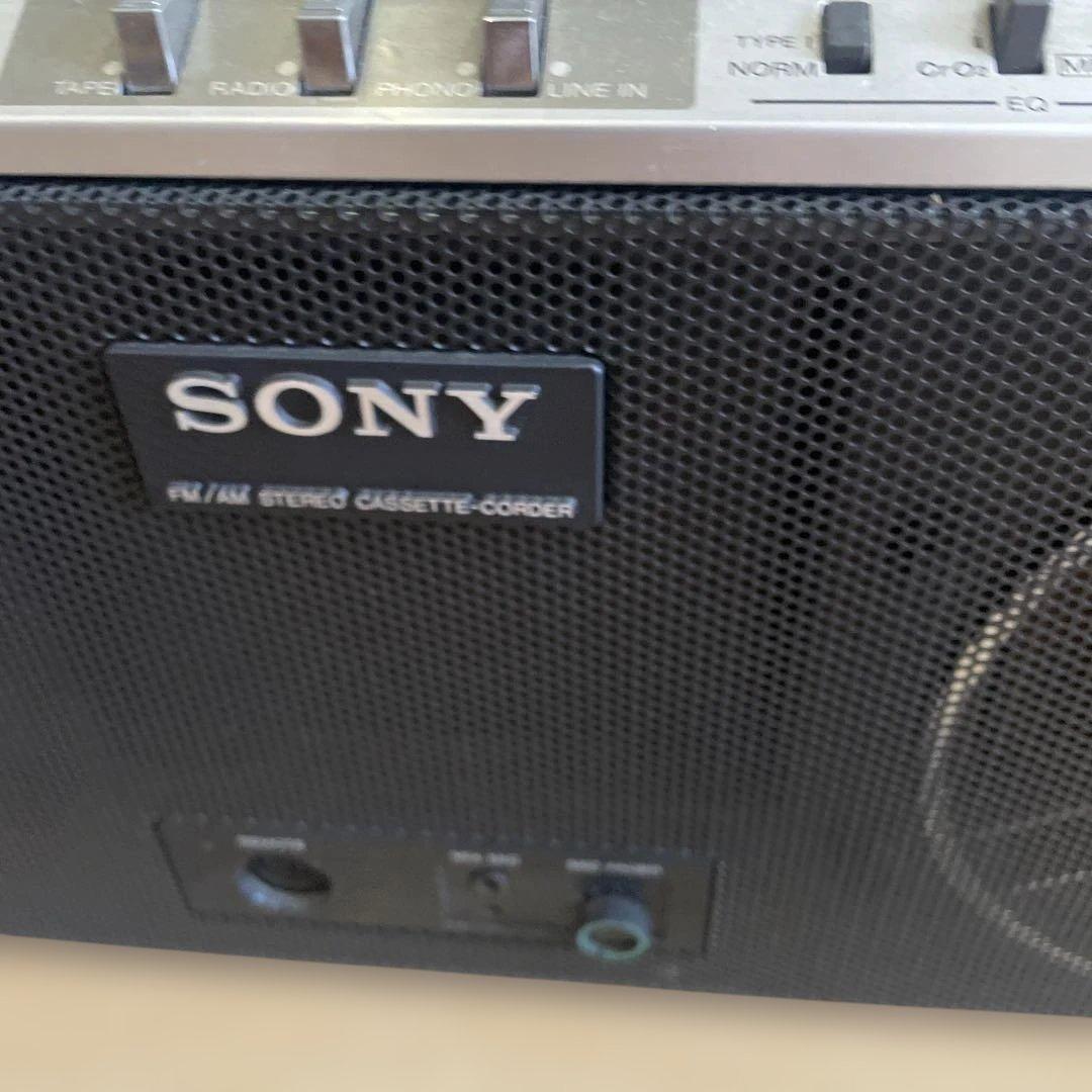 希少品　レトロ　SONY ソニー CFS-F5 ラジオ ラジカセ　ジャンク扱い