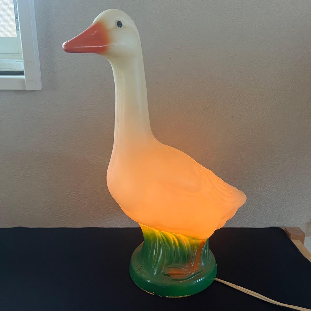 【入手困難】アンティーク アヒルライト スワングース テーブルランプ 昭和レトロ