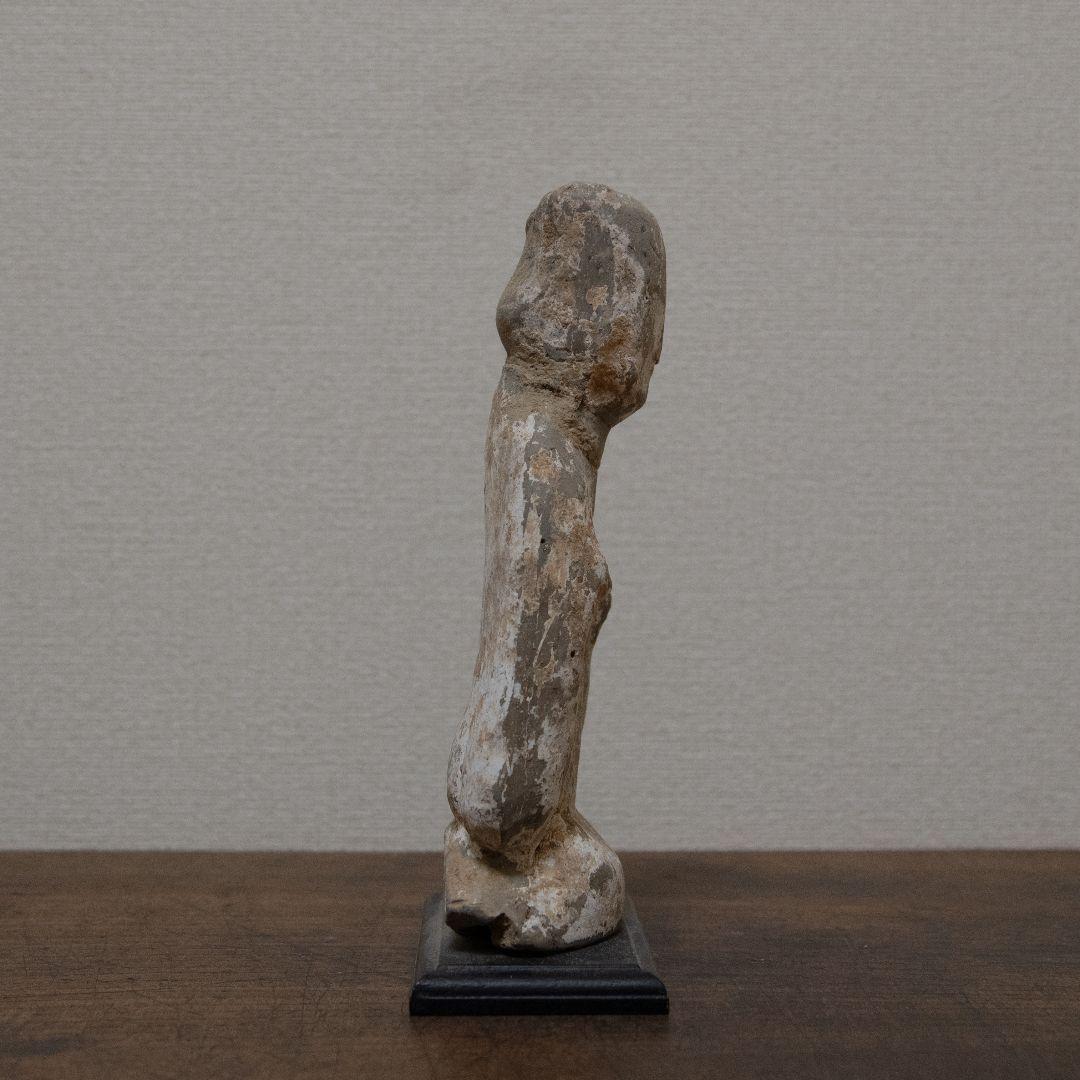 漢　陶俑　加彩　古美術　中国