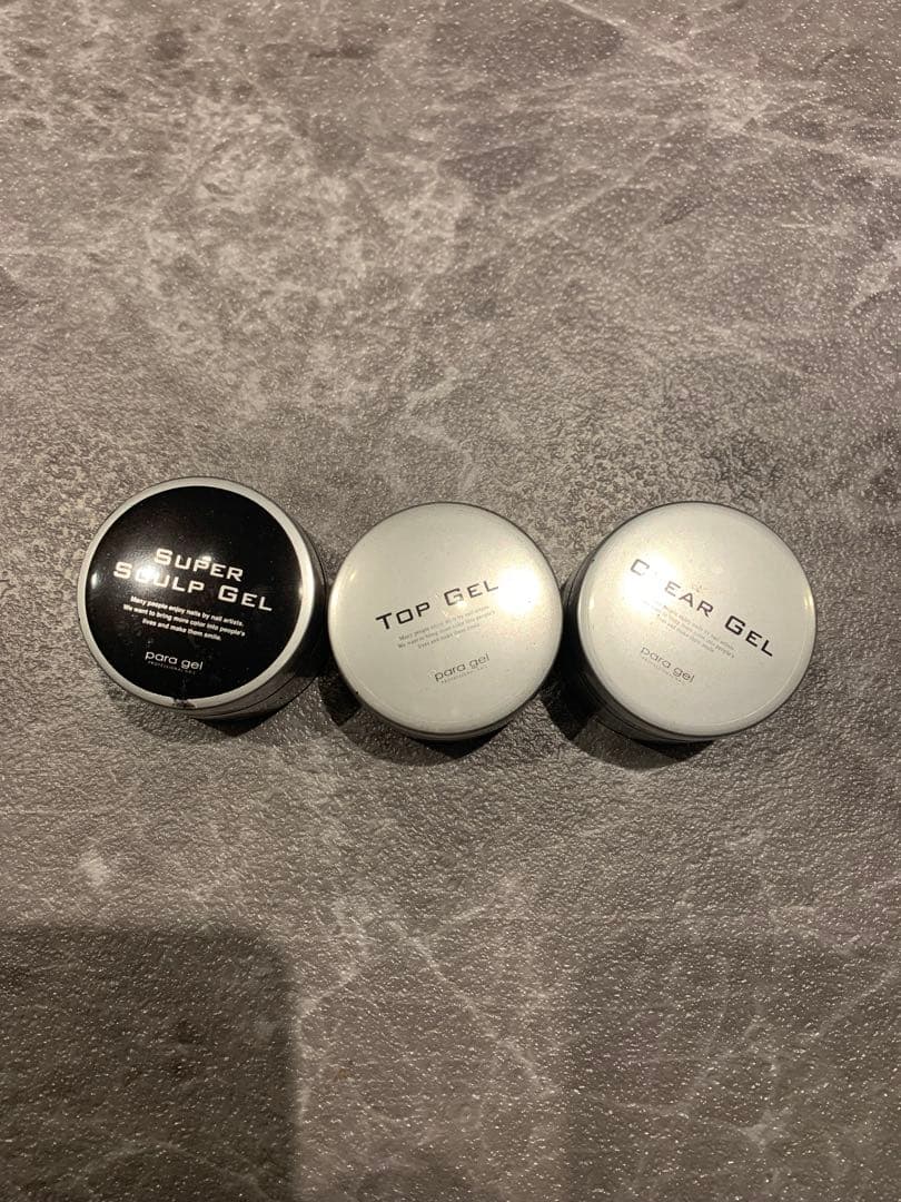 パラジェル　セット　トップ　クリア　ベース　スカルプ
