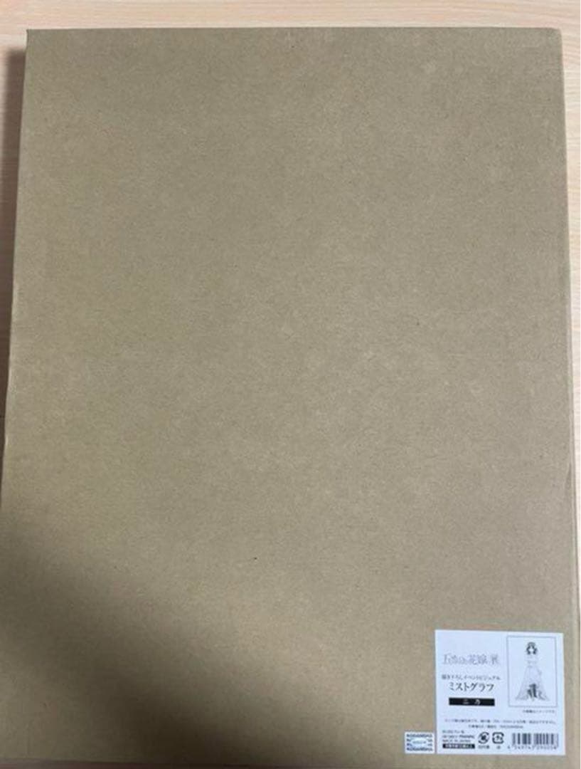 シリアル2桁　複製原画　五等分の花嫁展　ミストグラフ　中野二乃