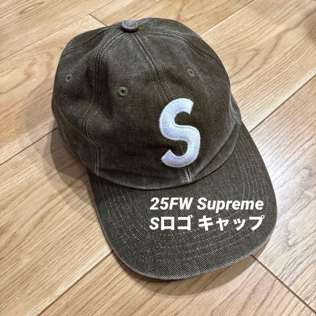 25FW Supreme シュプリーム Sロゴ キャップ