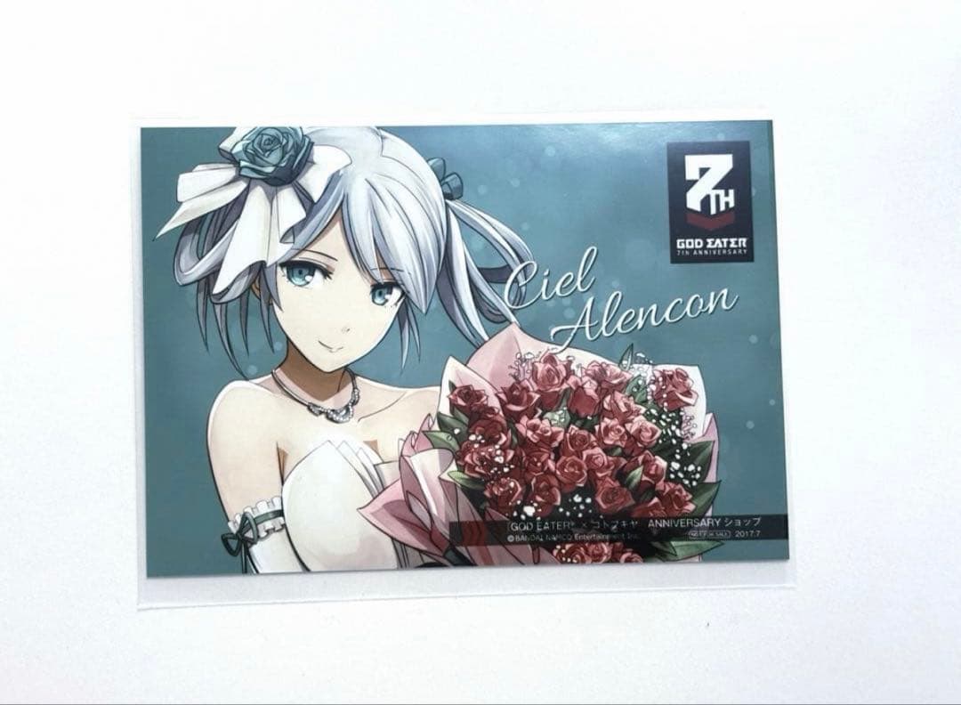 【送料込】GOD EATER（ゴッドイーター） シエル 7周年 特典ブロマイド