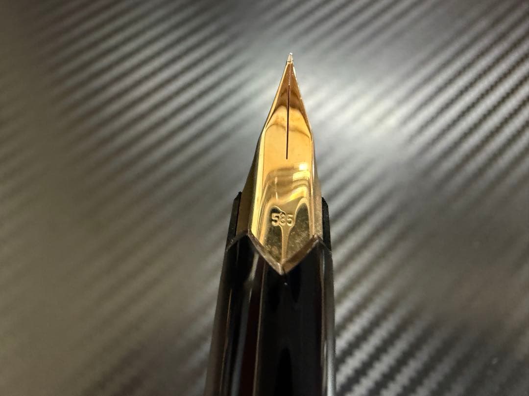 モンブラン No.227 EF 極細字 18K ブラック 万年筆