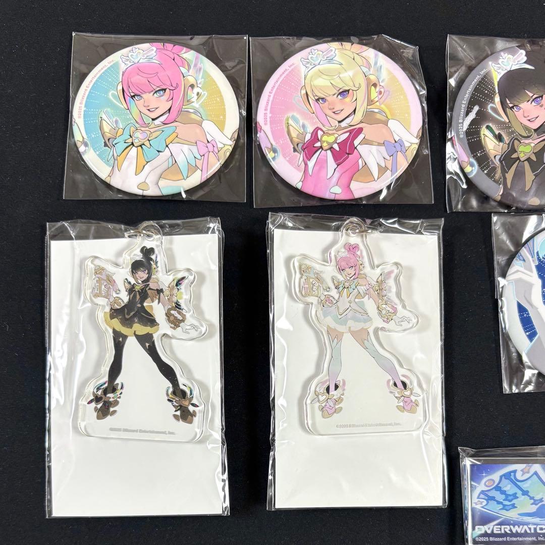 オーバーウォッチ2 ラッフルくじ缶バッジ アクリルキーホルダー等 ジュノ キリコ