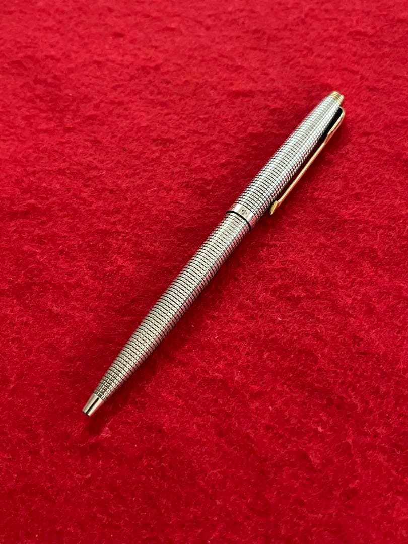 美品‼️パーカー75ボールペン シズレ スターリングシルバー ❗️リフィル新品‼️