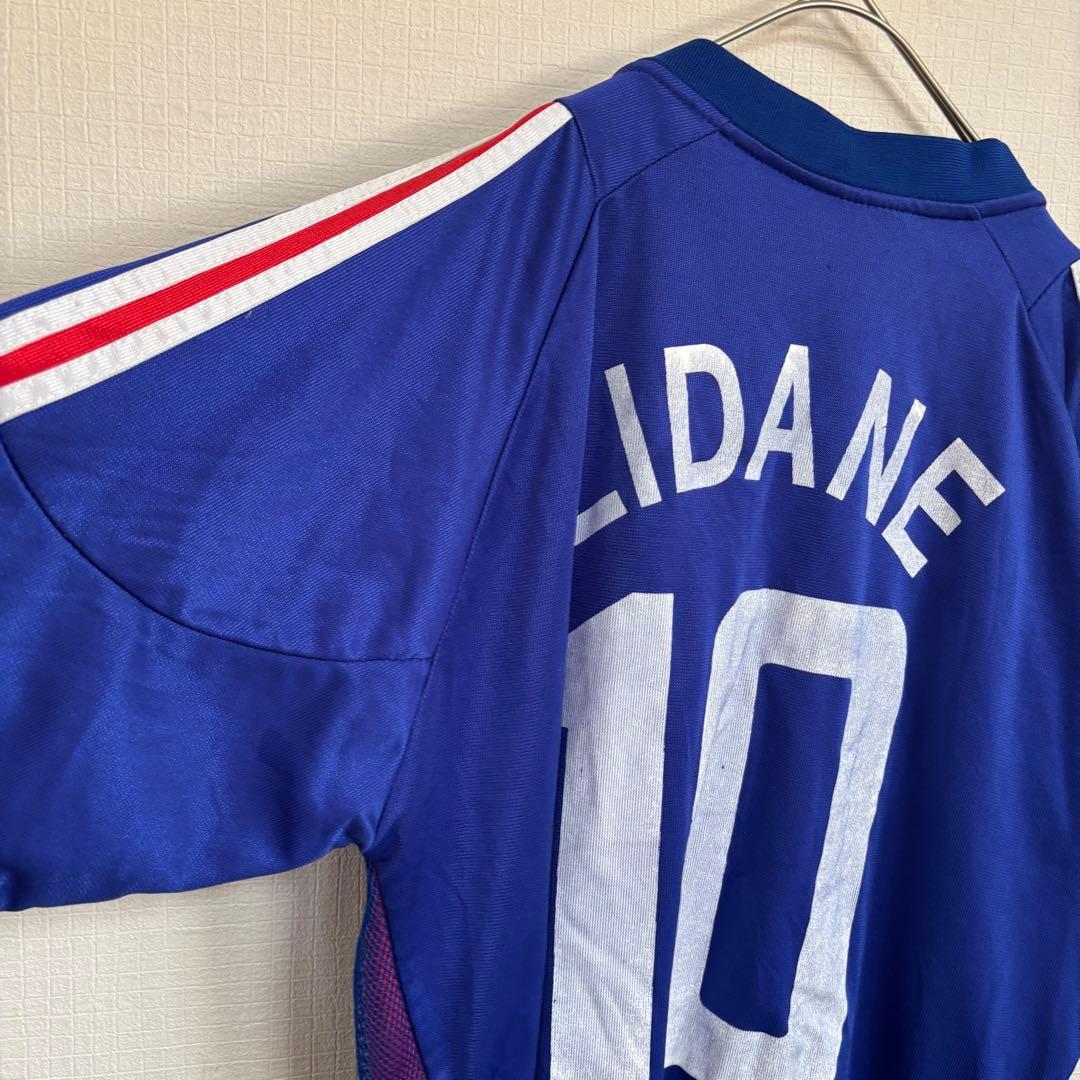 希少✨フランス代表ジダンユニフォーム　トレーニングウェア ジダン　速乾　メッシュ