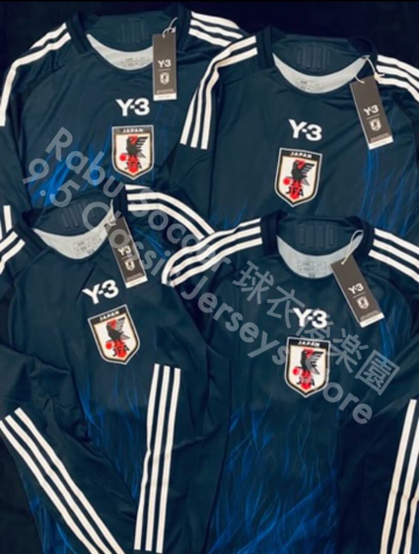 Y-3 日本代表 2024 ホーム ユニフォーム 長袖 選手着用 3XL