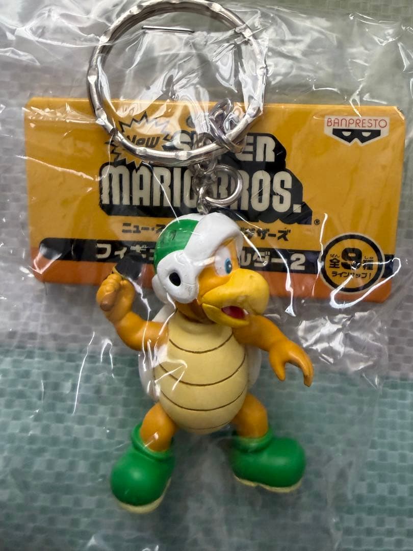 New スーパーマリオブラザーズ フィギュアキーホルダー2 全9種 フルコンプ