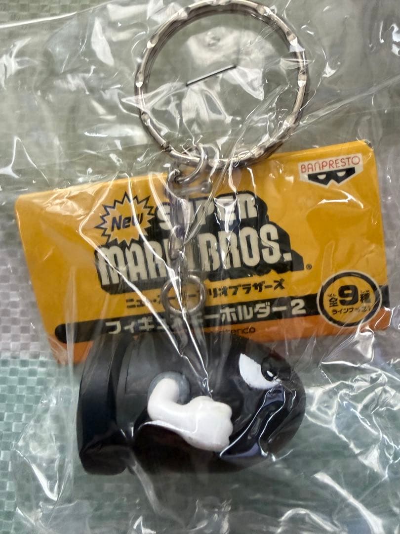 New スーパーマリオブラザーズ フィギュアキーホルダー2 全9種 フルコンプ