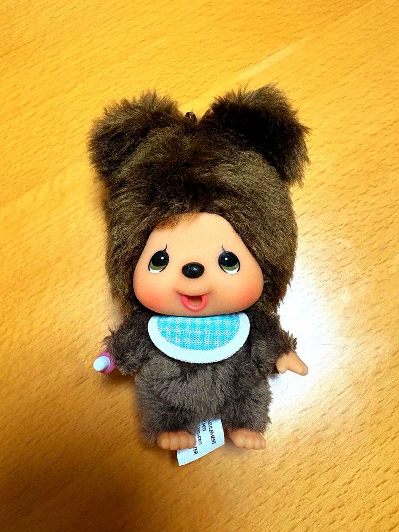 【レア】モンチッチ 顔でか クマちゃん キーホルダー（EU）