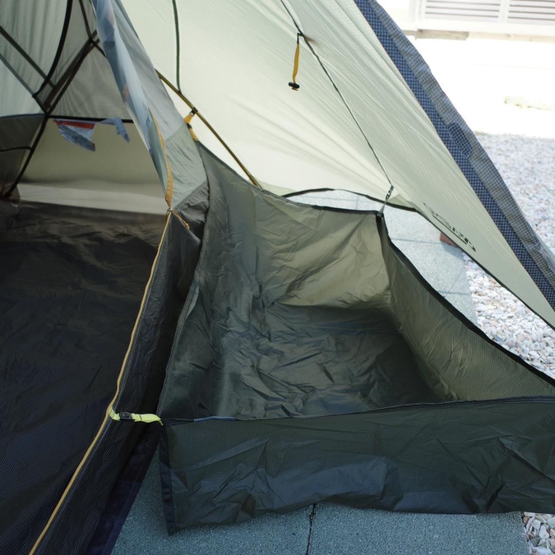 NEMO ドラゴンフライ オズモ バイクパック 1P フットプリント付き