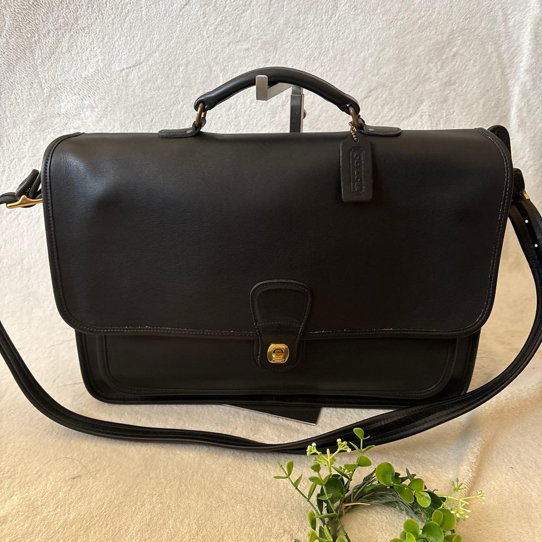 極美品✨Vintage Coach Metropolitan Brief Bag