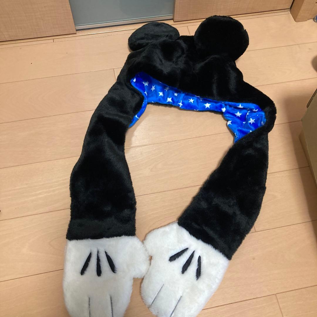 ディズニー ファンキャップマフラー ミッキー