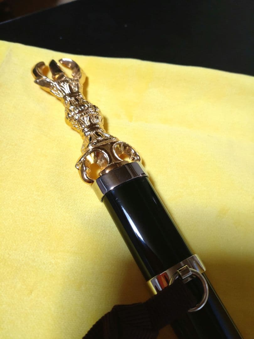 1*d様 希少/密教法具 法剣 不動明王羯磨（三鈷剣）京都製 国産品