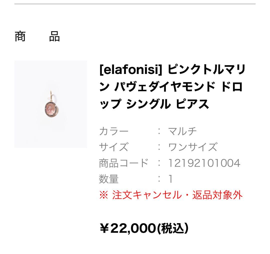 アルティーダウード　⭐️4月に購入⭐️ピアス　片耳用