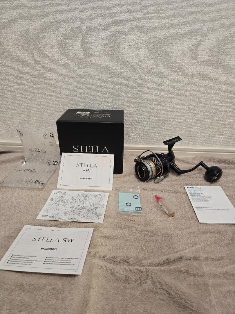 20ステラ　SW6000HG　SHIMANO　STELLA　スピニングリール