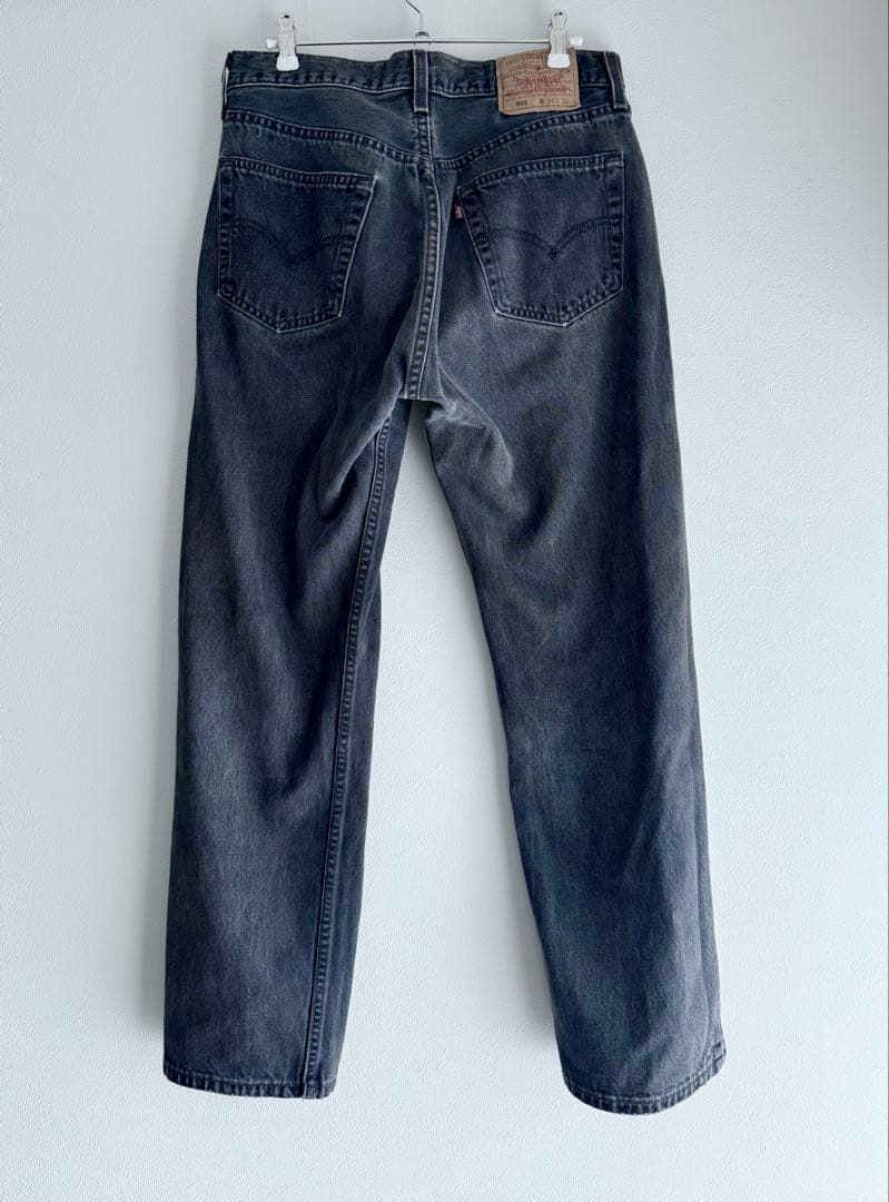 Levi's 90's 501 サルファーブラックデニムUSA製 W34 L30