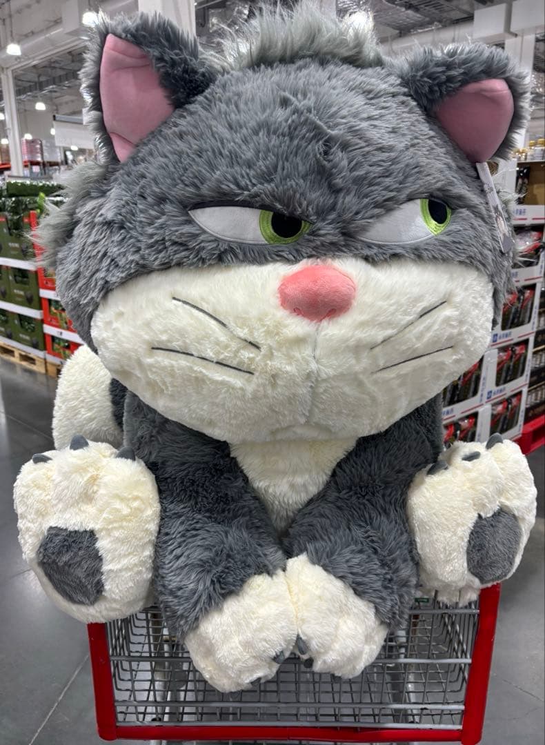 コストコ　ルシファー特大ぬいぐるみ　クリスマスプレゼント