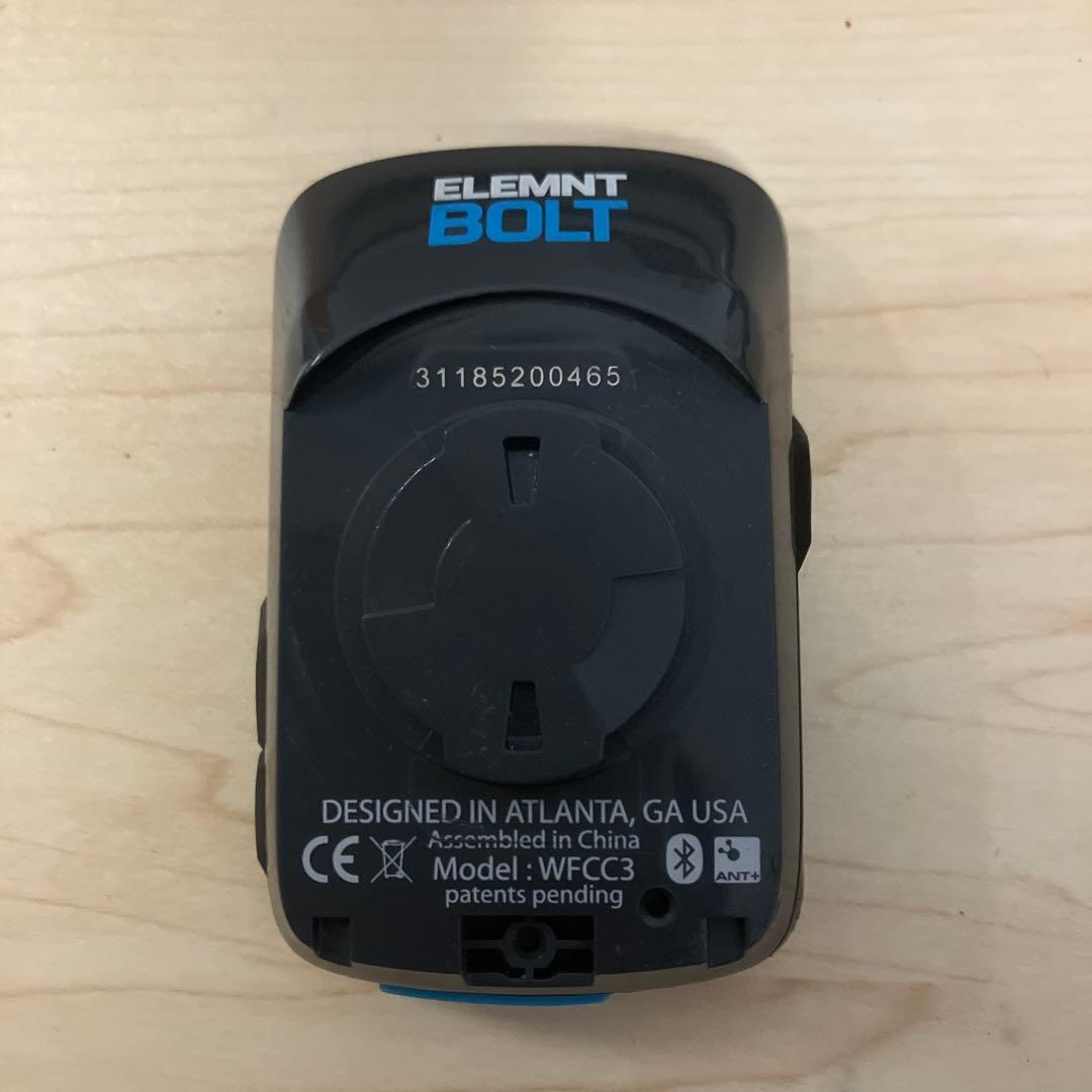 wahoo elemnt bolt ワフー エレメントボルト