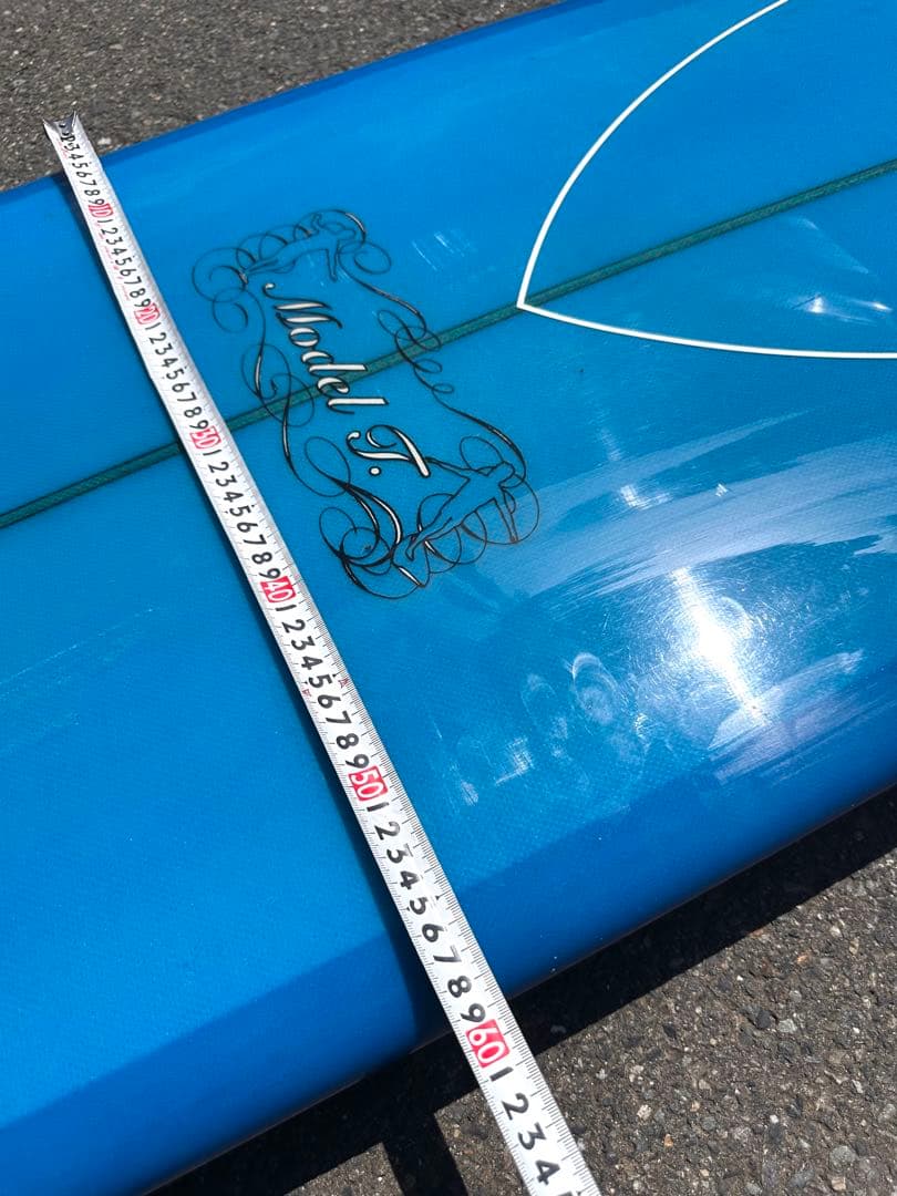 青 ロングボード シングルフィン　最終値引き