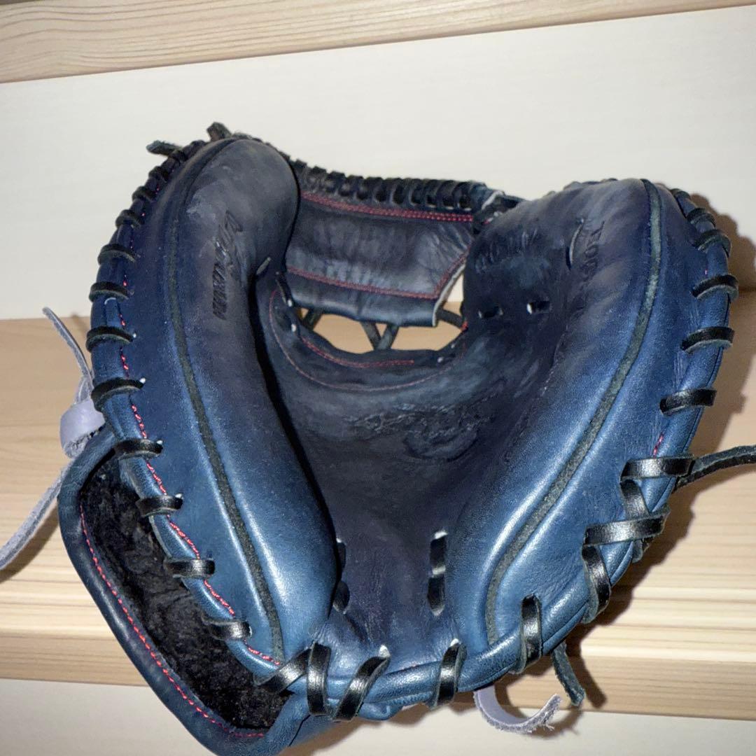 【ハタケヤマ】軟式キャッチャーミットM62型