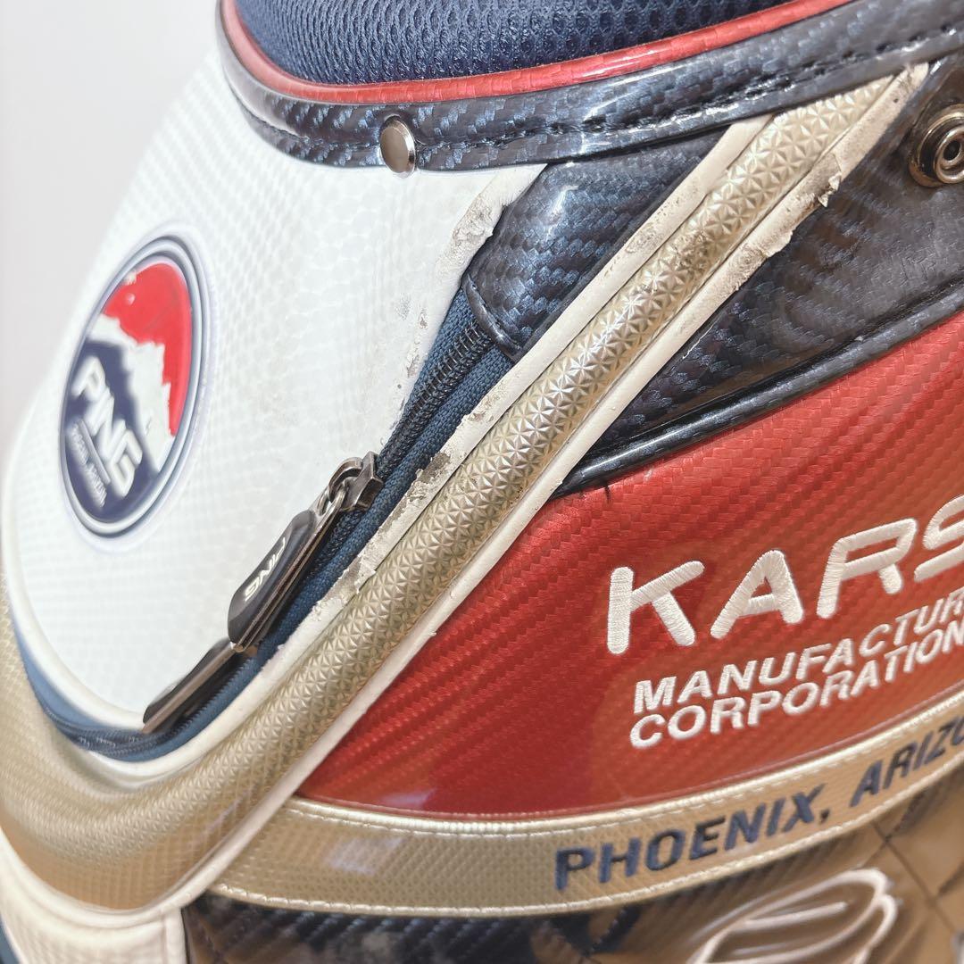K387 MR.PING キャディバッグ KARSTEN ３点式フード無し