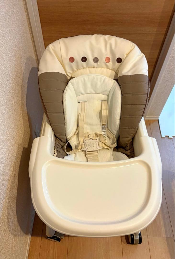 【美品】コンビ ネムリラAUTO SWING エッグショック ハイローチェア