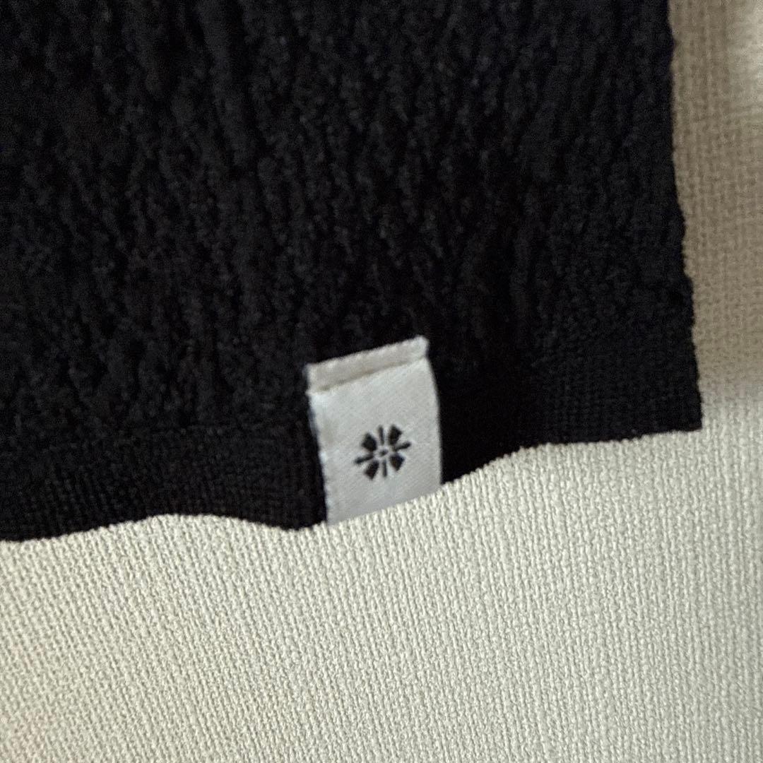 【新品】チャコットノーソーイングニット　黒　AddElm M