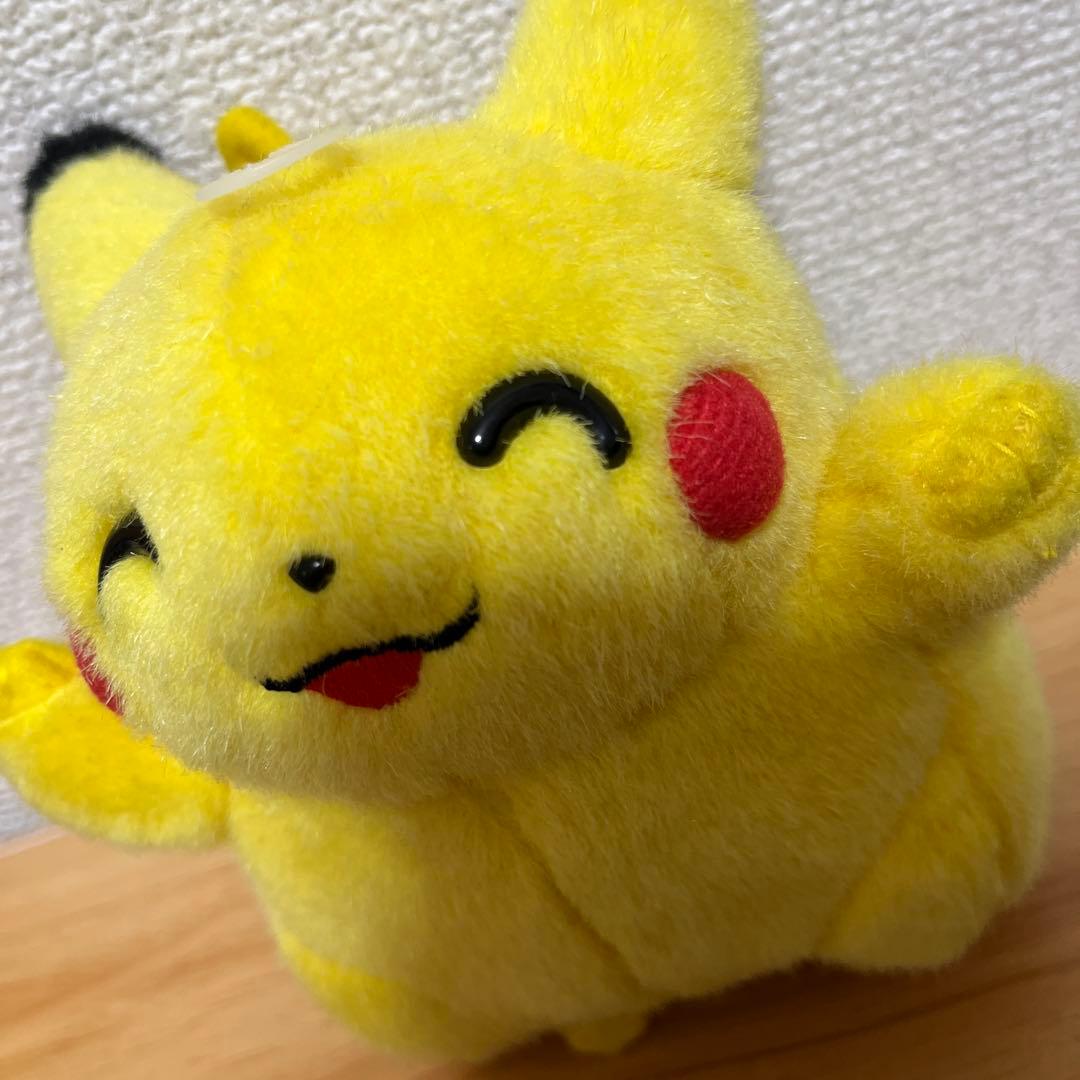 専用　激レア⭐︎状態良好⭐︎にっこり　バンザイ　ピカチュウ　初期　TOMY⭐︎当時