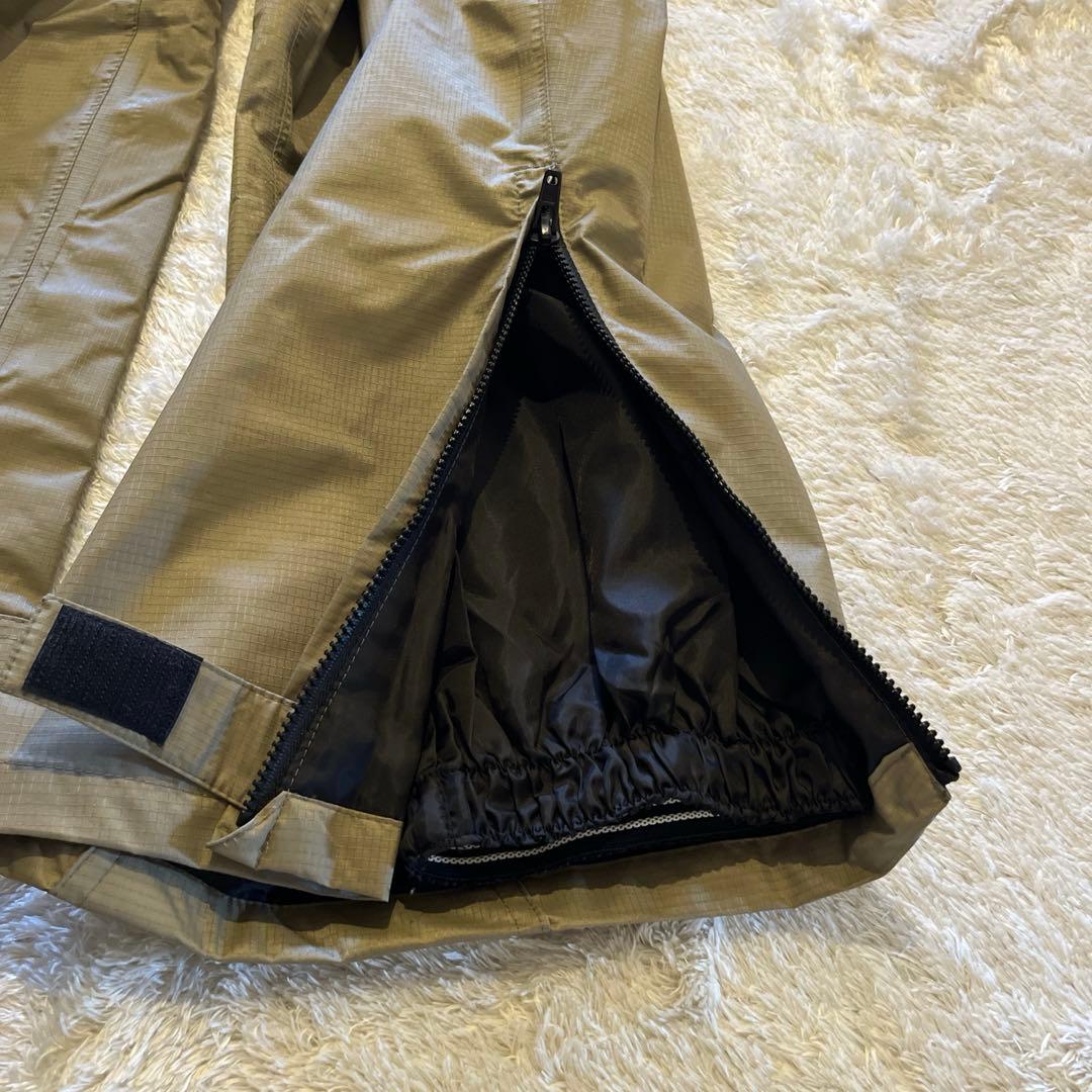 がまかつ ウィンドアップレインスーツ ブラウン LL Gamakatsu