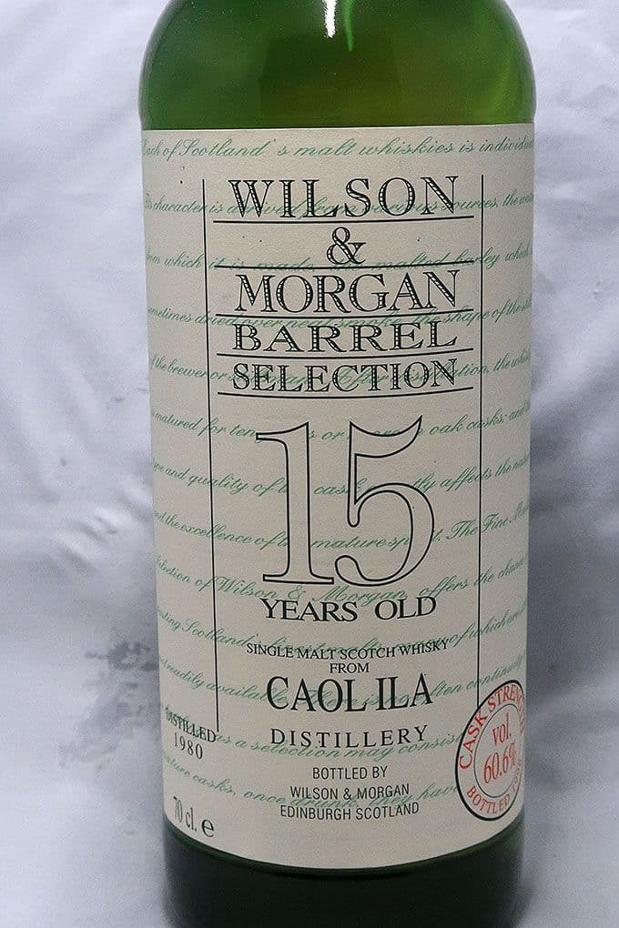 カリラ １９８０カスクストレングス ウィルソン＆モーガン社バレルセレクション