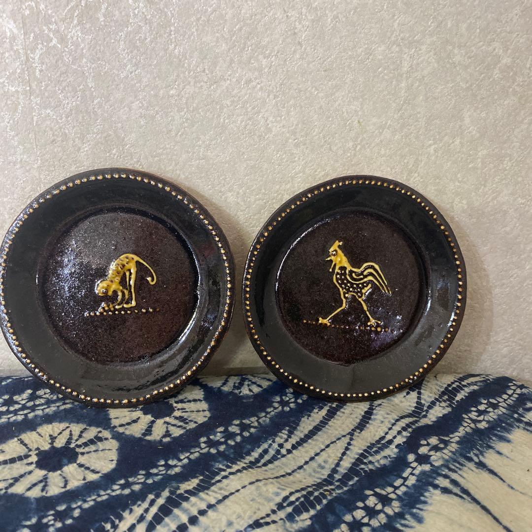 船木研児　小皿　２枚