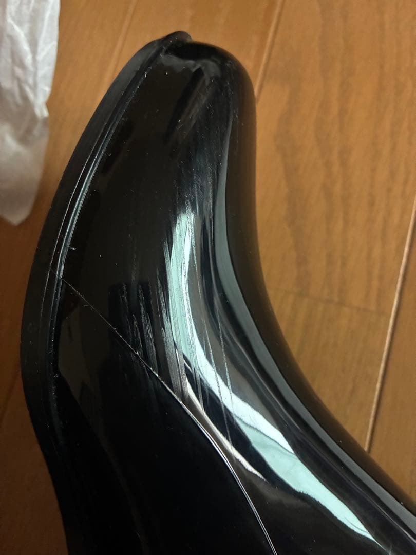 雛イチゴ様　COACH レインシューズ　黒　サイズ7