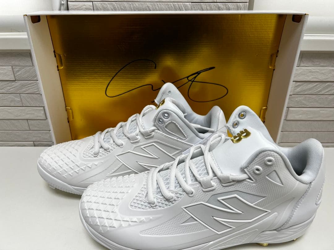 New Balance ホワイト 27.5cm 2E 大谷翔平MSHOAW1